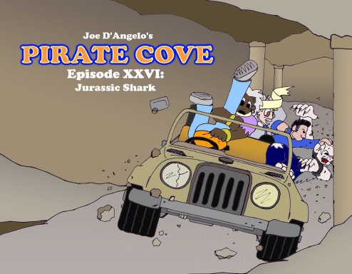 Pirate Cove - Episode 26: Jurassic Shark - Black & White