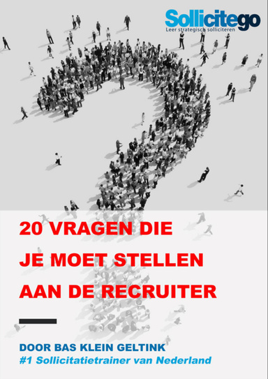 20 vragen die je moet stellen aan de recruiter