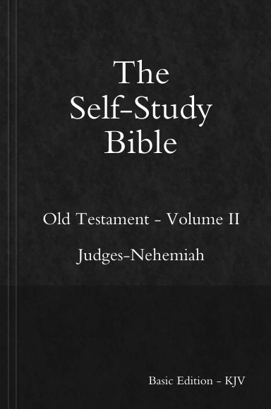 Self-Study Bible - Old Testament - Volume II - HC