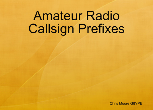 Amateur Radio Callsign Prefixes