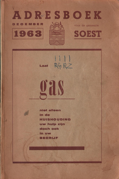 Adresboek Soest 1963