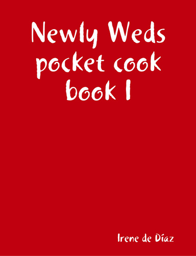 Newly Weds pocket cook book I