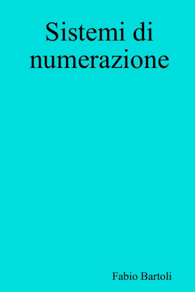 Sistemi di numerazione