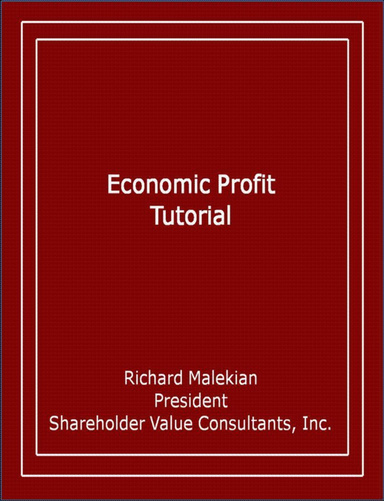 Economic Profit Tutorial