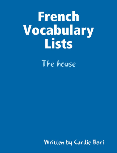 Vocabulary lists