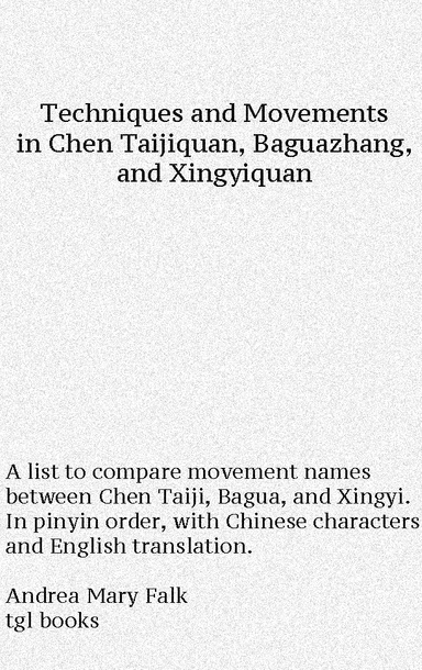 Wushu Movement comparison list