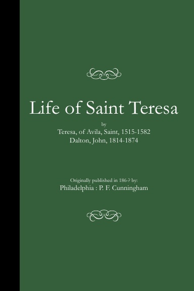 Life of Saint Teresa (PB)