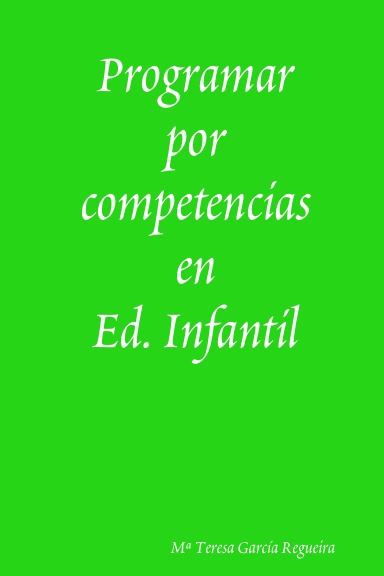 Programar por competencias en Ed. Infantil