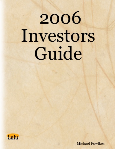 2006 Investors Guide