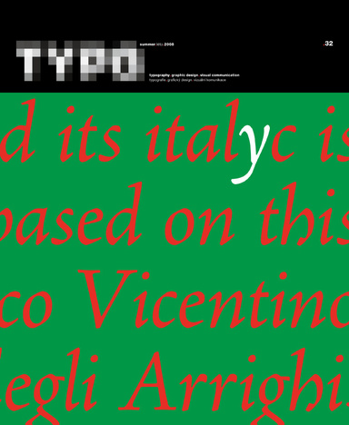 Typo Magazine 32 (2008)