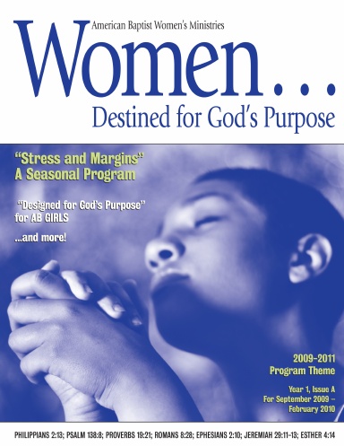 Women...Destined for God's Purpose Ministry Resource (Year 1, Issue A)