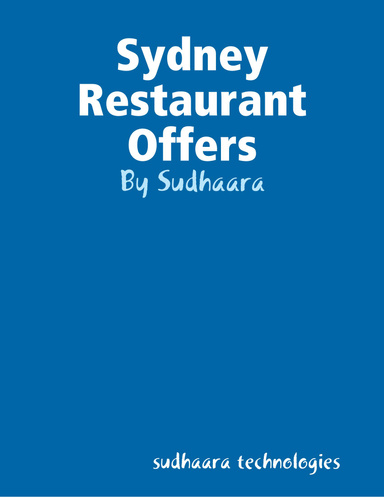 Sydney Restaurant Offers
