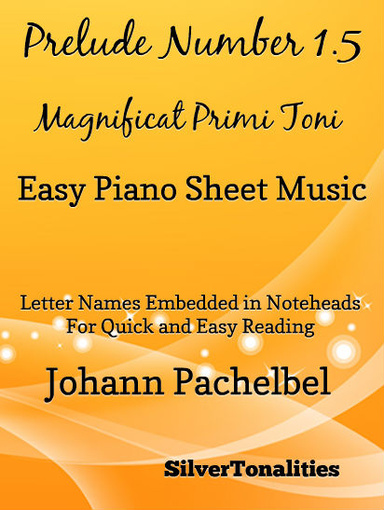 Prelude Number 1.5 Magnificat Primi Toni Easy Piano Sheet Music Pdf