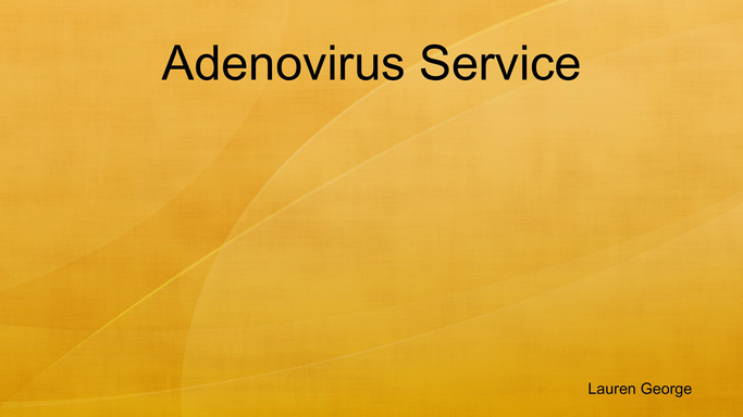 Adenovirus Service