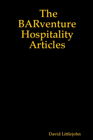 The BARventure Hospitality Articles
