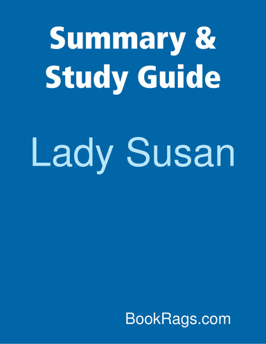 Summary & Study Guide: Lady Susan