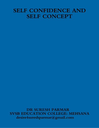SELF-CONFIDENCE AND SELF CONCEPT