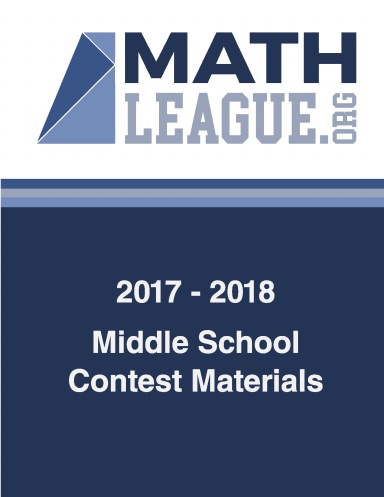 Middle School Test Materials 2017-2018