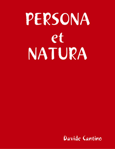 PERSONA et NATURA