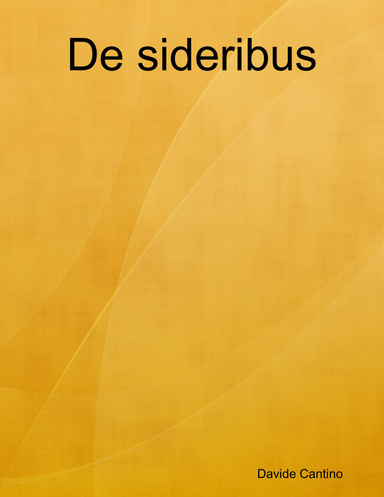 De sideribus