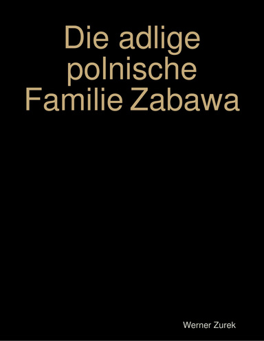 Die adlige polnische Familie Zabawa