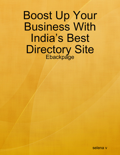Boost Up Your Business With India’s Best Directory Site - Ebackpage