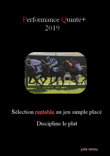 performance quinté+ 2019