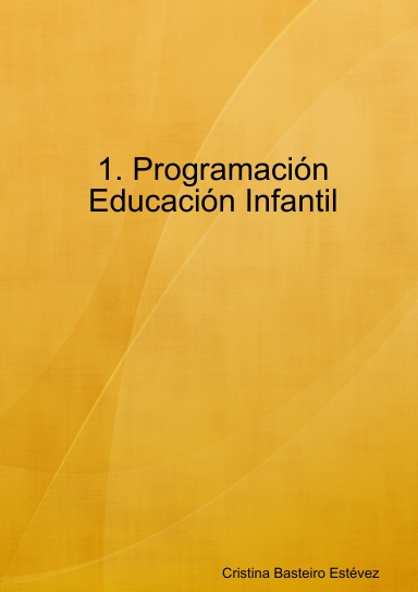 1. Programación Educación Infantil