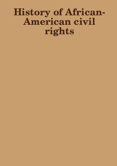History of African-American civil rights