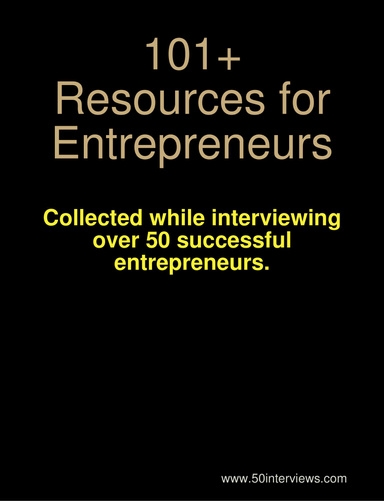 101+ Resources for Entrepreneurs