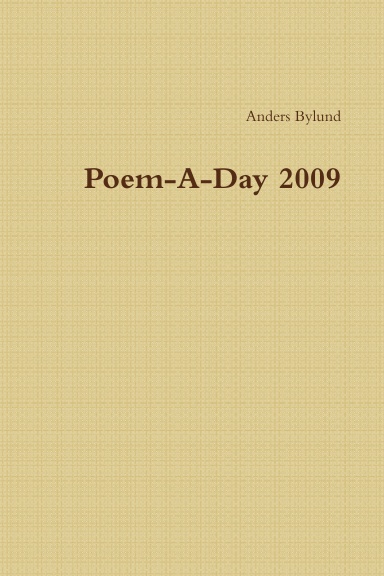 Poem-A-Day 2009