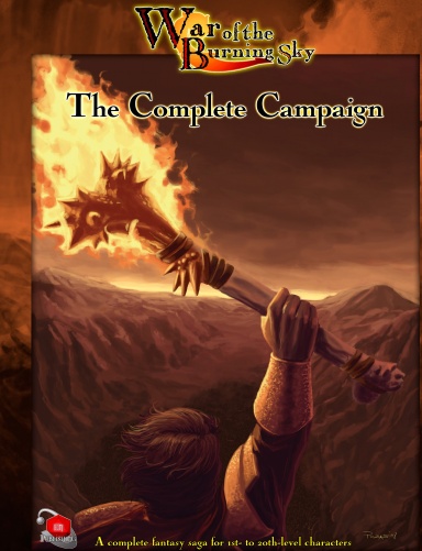 War of the Burning Sky: The Complete Campaign (B/W Edition)
