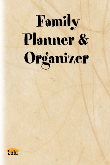 Family Planner & Organizer