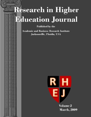 Research in Higher Education Journal Volume 2