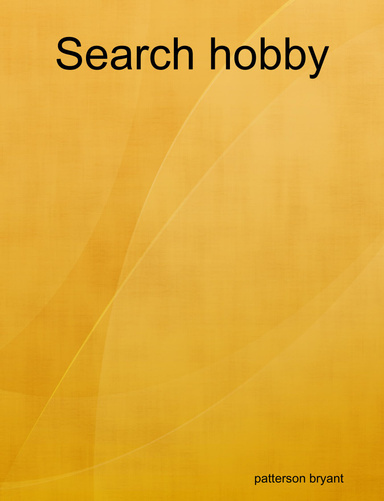 Search hobby