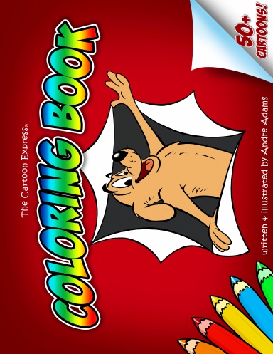 The Cartoon Express Coloring Book