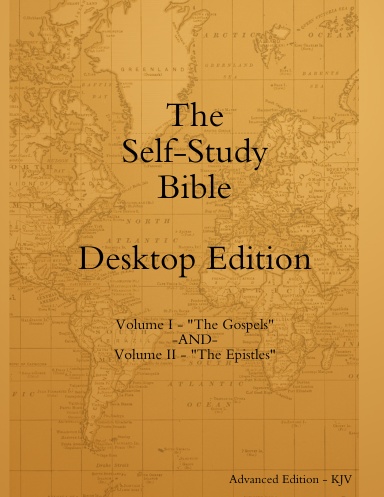 Self-Study Bible - New Testament - (Advanced Edition) 8.5x11 Paperback
