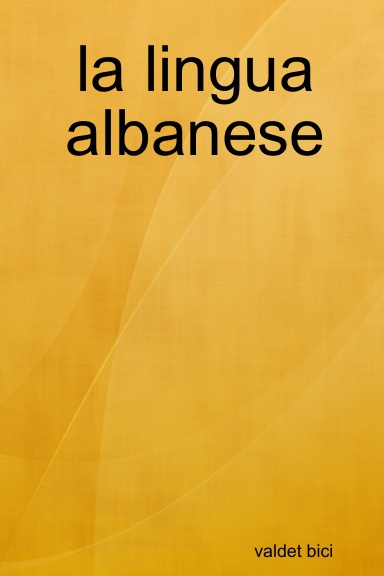 la lingua albanese
