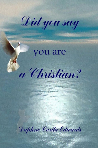 Did You Say You Are A Christian?