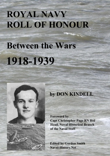 Royal Navy Roll of Honour - Between the Wars, 1918-1939