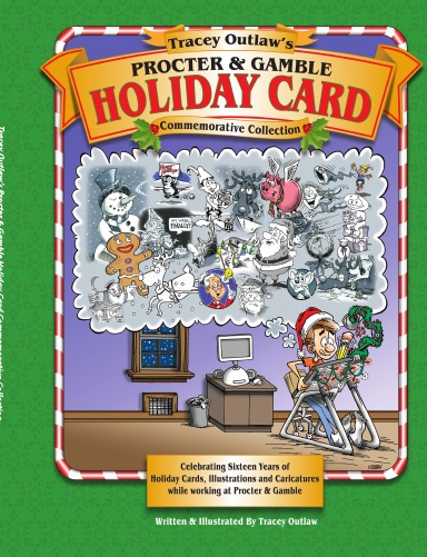 Collection of P&G Holiday Cards, Illustrations and Caricatures