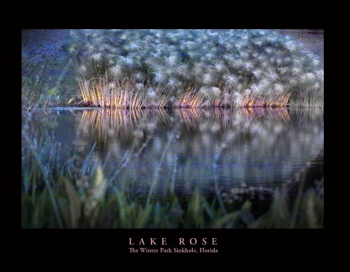 Lake Rose, the Winter Park sinkhole, Florida