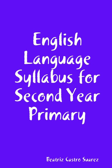 English Language Syllabus for second year Primary