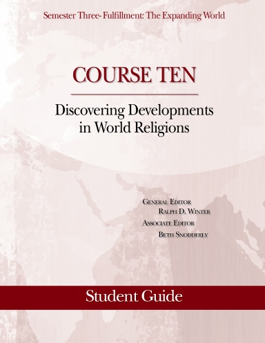 Discovering Developments in World Religions: Student Guide