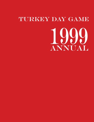 Turkey Day Game Annual 1999 softcover