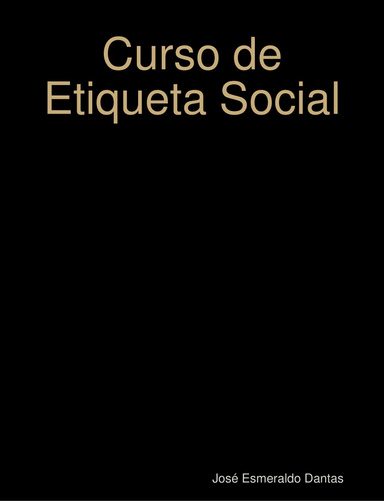 Curso de Etiqueta Social