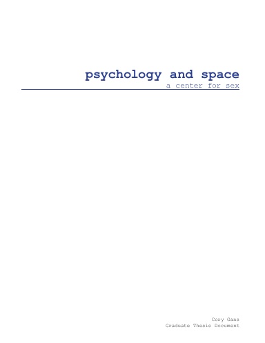 Psychology and Space