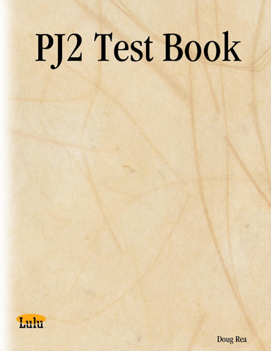 PJ2 Test Book