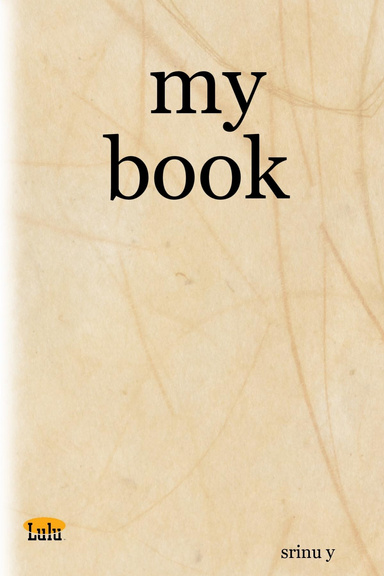 my book