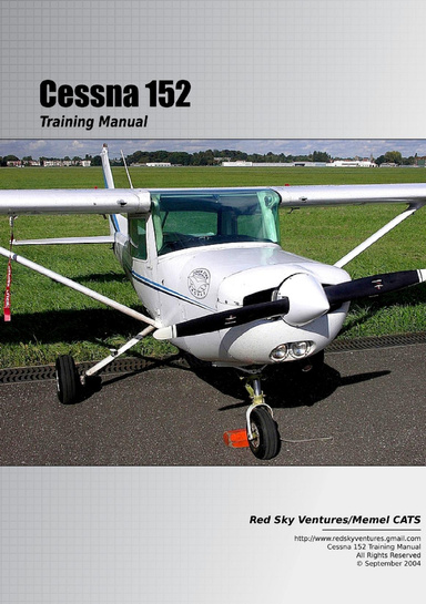 Cessna 152 Training Manual